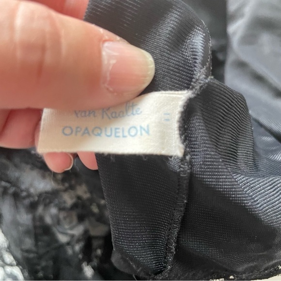 Vintage Black Lace Night Dress Slip - Picture 8 of 8